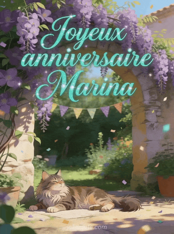 Joyeux anniversaire Marina - Joyeux anniversaire marina gif