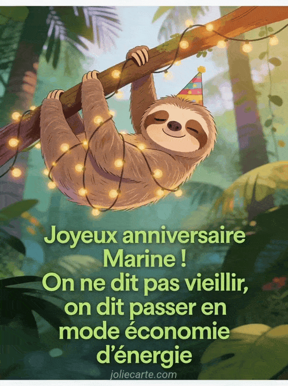 Joyeux anniversaire Marine - Joyeux anniversaire marine humour
