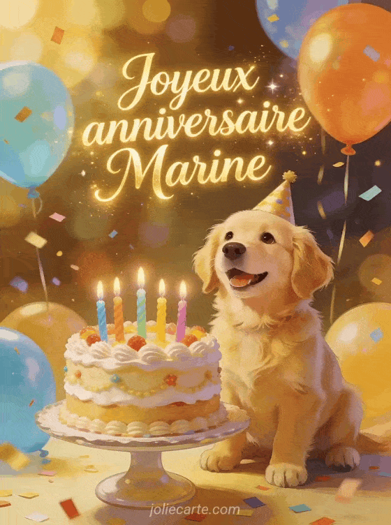 Joyeux anniversaire Marine - Joyeux anniversaire marine image