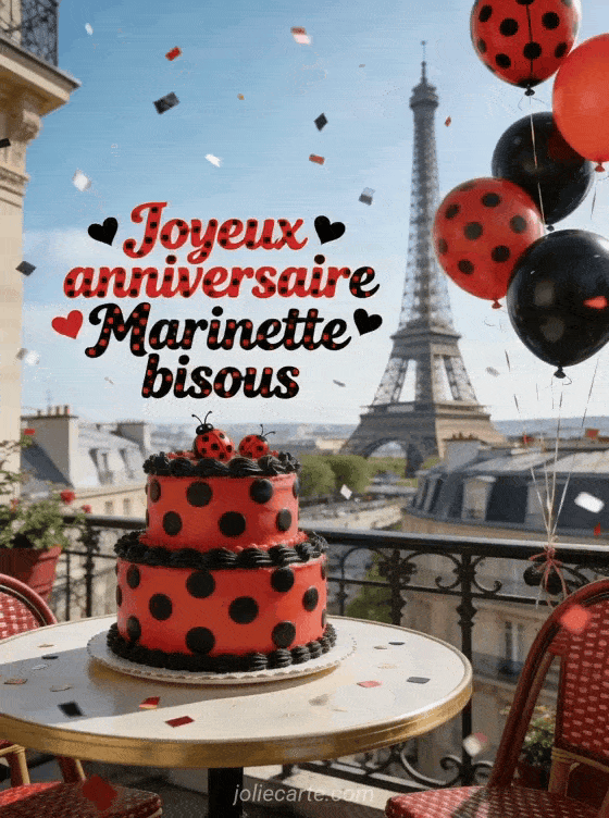 Joyeux anniversaire Marinette - Joyeux anniversaire marinette bisous