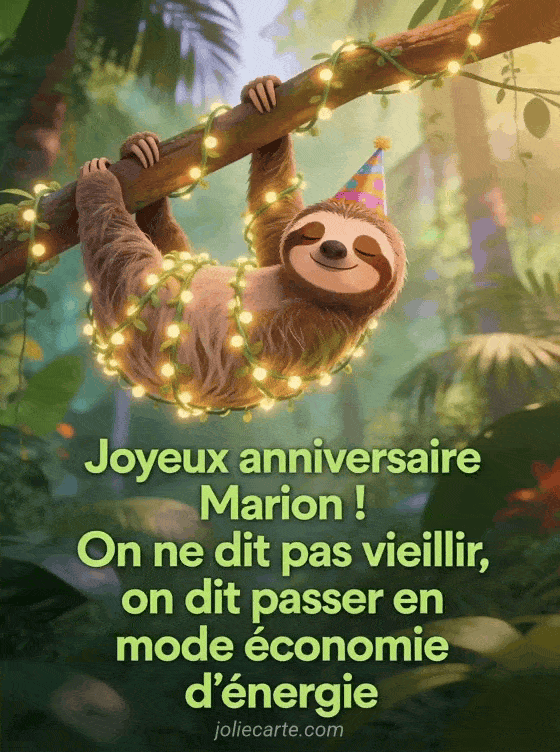 Joyeux anniversaire Marion - Joyeux anniversaire marion humour