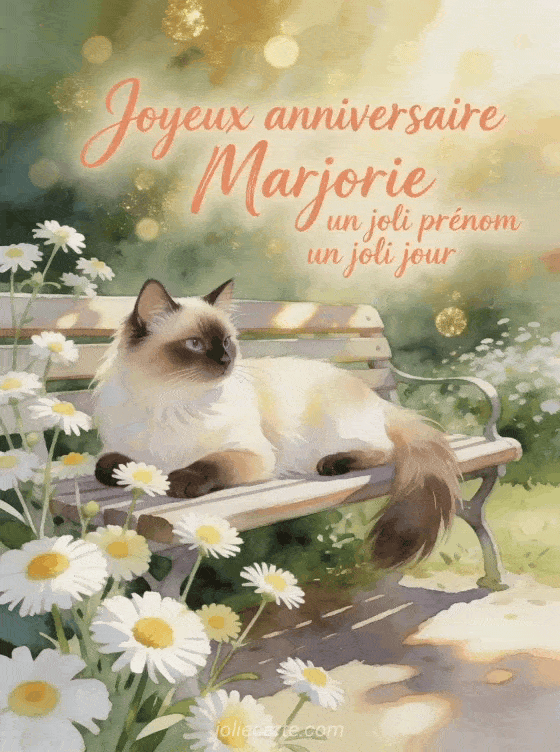 Joyeux anniversaire Marjorie - Joyeux anniversaire marjorie image