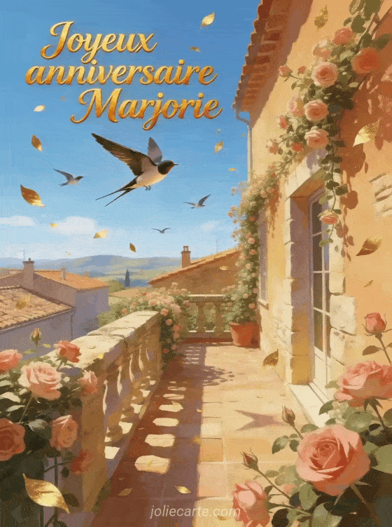 Joyeux anniversaire Marjorie - Joyeux anniversaire marjorie gif