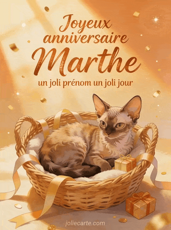 Joyeux anniversaire Marthe - Joyeux anniversaire marthe image
