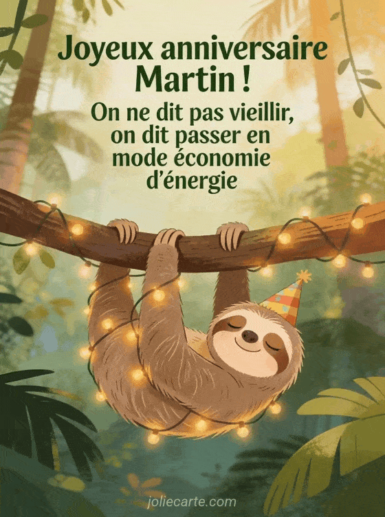 Joyeux anniversaire Martin - Joyeux anniversaire martin humour