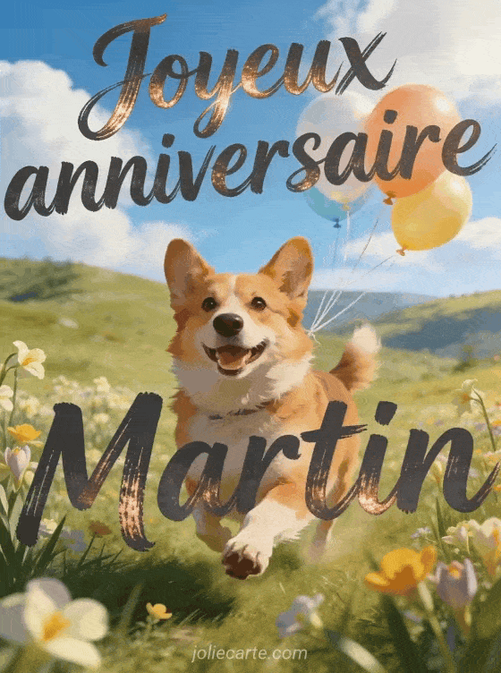 Joyeux anniversaire Martin - Joyeux anniversaire martin image