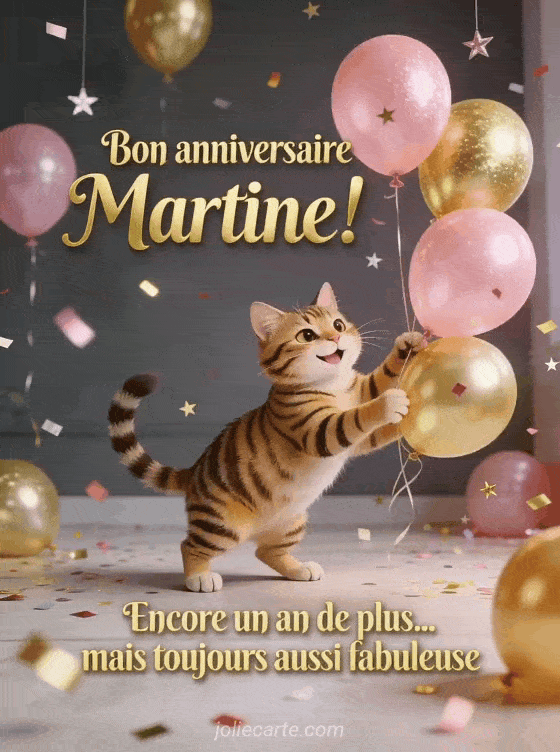 Joyeux anniversaire Martine - Bon anniversaire martine