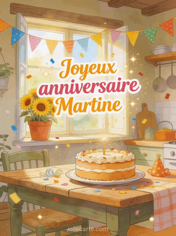 Joyeux anniversaire Martine - Joyeux anniversaire martine image