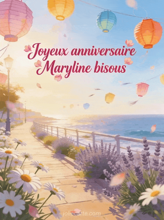 Joyeux anniversaire Maryline - Joyeux anniversaire maryline bisous