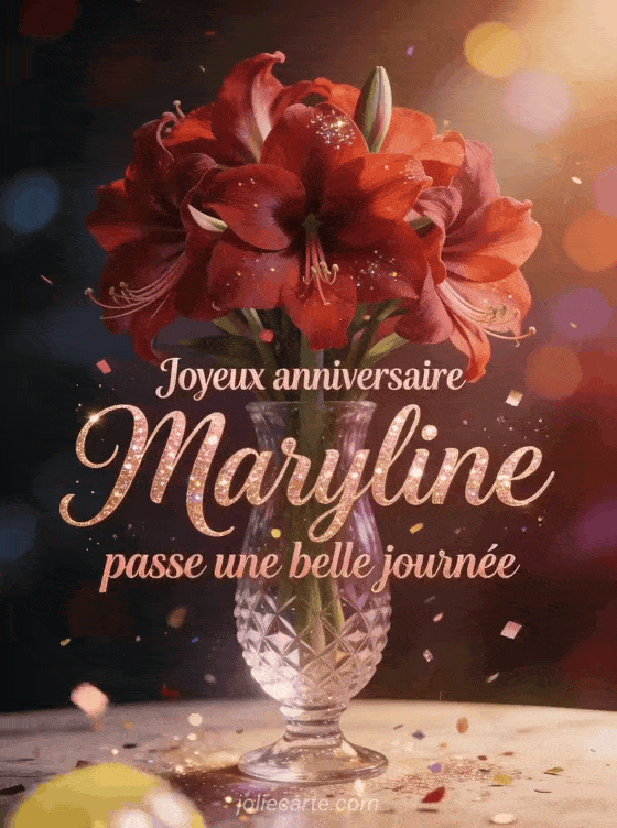 Joyeux anniversaire Maryline - Joyeux anniversaire maryline gros bisous