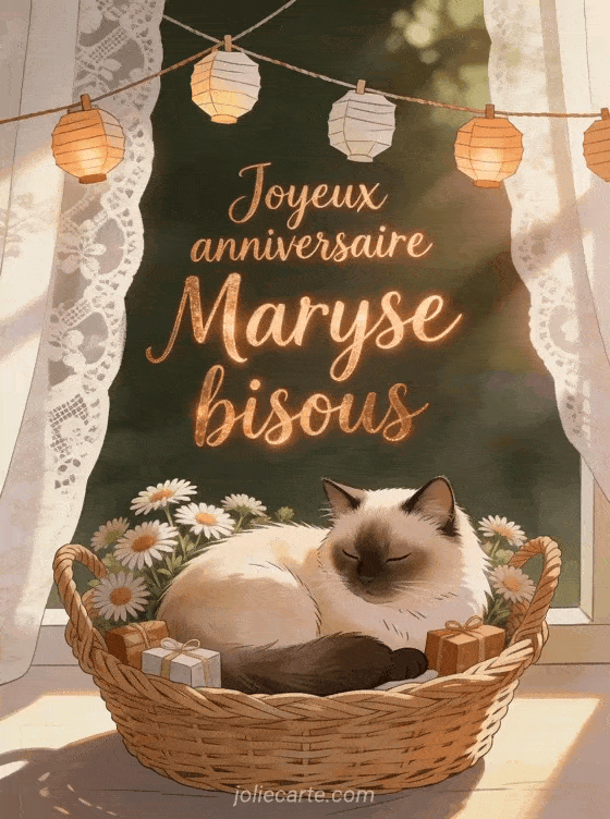 Joyeux anniversaire Maryse - Joyeux anniversaire maryse bisous