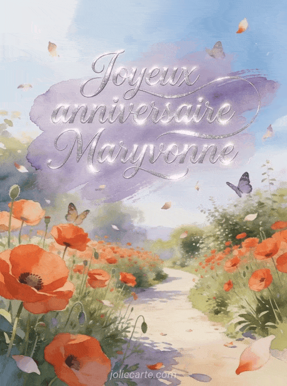 Joyeux anniversaire Maryvonne - Joyeux anniversaire maryvonne fleurs