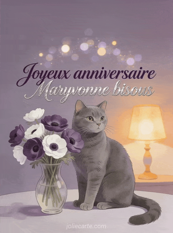 Joyeux anniversaire Maryvonne - Joyeux anniversaire maryvonne bisous