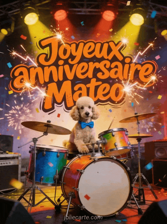 Joyeux anniversaire Mateo - Joyeux anniversaire mateo gif anime