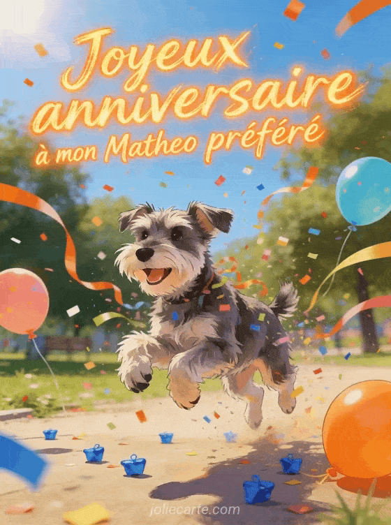 Joyeux anniversaire Matheo - Joyeux anniversaire matheo gif