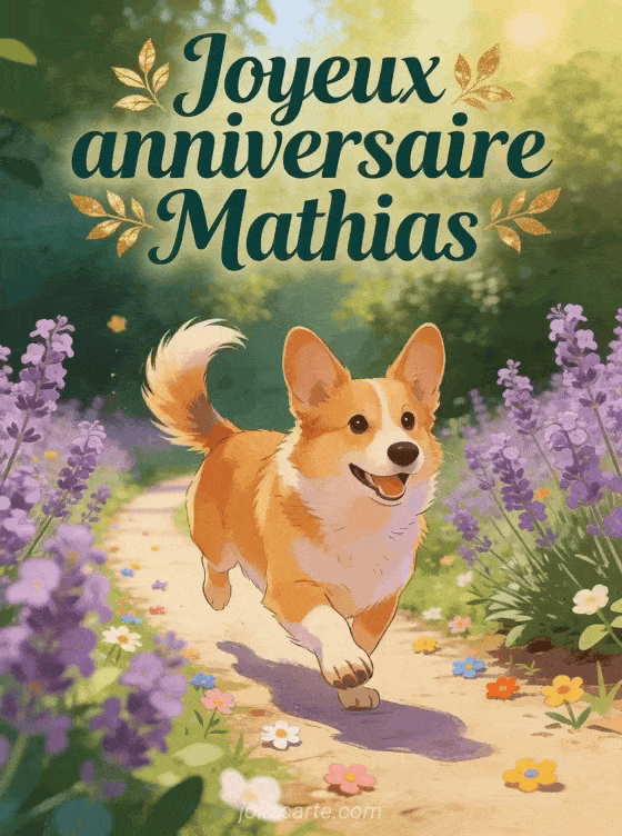 Joyeux anniversaire Mathias - Joyeux anniversaire mathias image