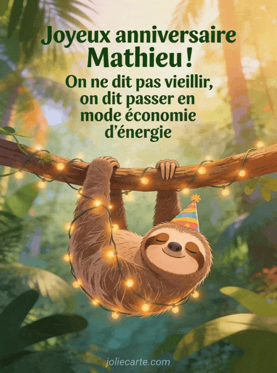 Joyeux anniversaire Mathieu - Joyeux anniversaire mathieu humour