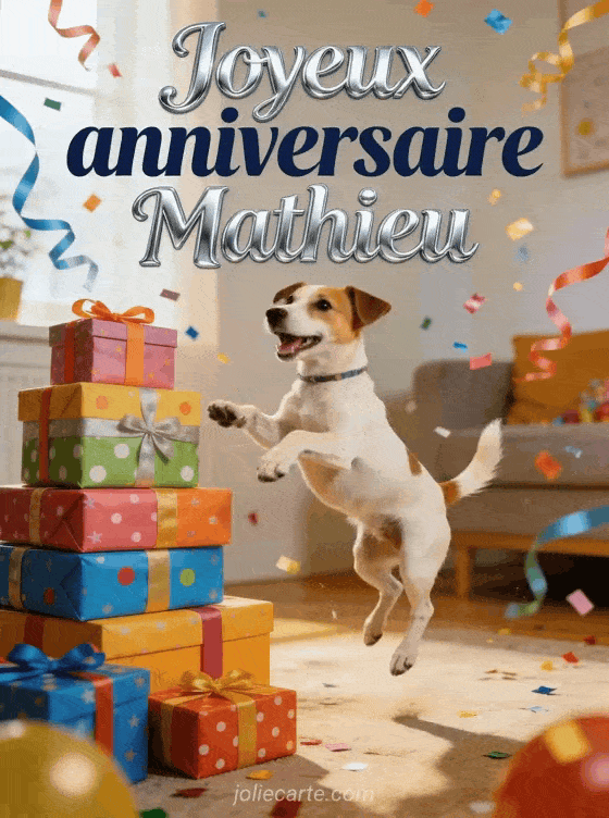 Joyeux anniversaire Mathieu - Joyeux anniversaire mathieu image