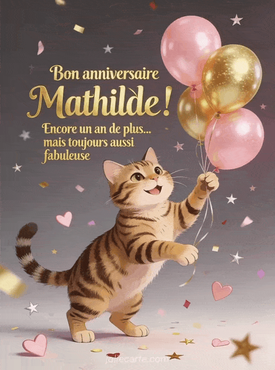 Joyeux anniversaire Mathilde - Bon anniversaire mathilde
