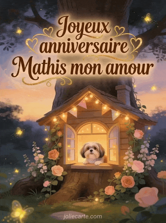 Joyeux anniversaire Mathis - Joyeux anniversaire mathis mon amour