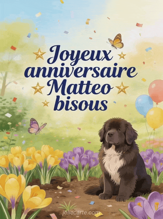 Joyeux anniversaire Matteo - Joyeux anniversaire matteo bisous