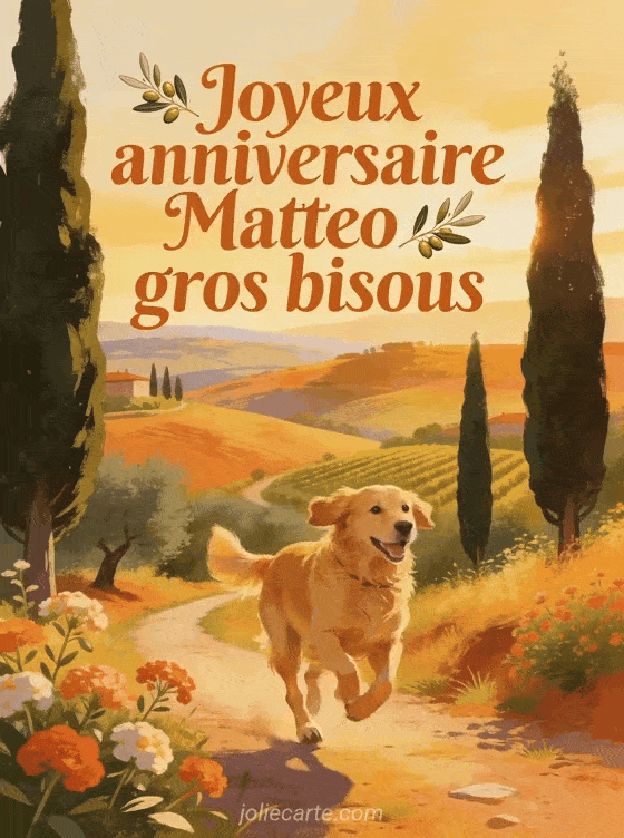 Joyeux anniversaire Matteo - Joyeux anniversaire matteo gros bisous