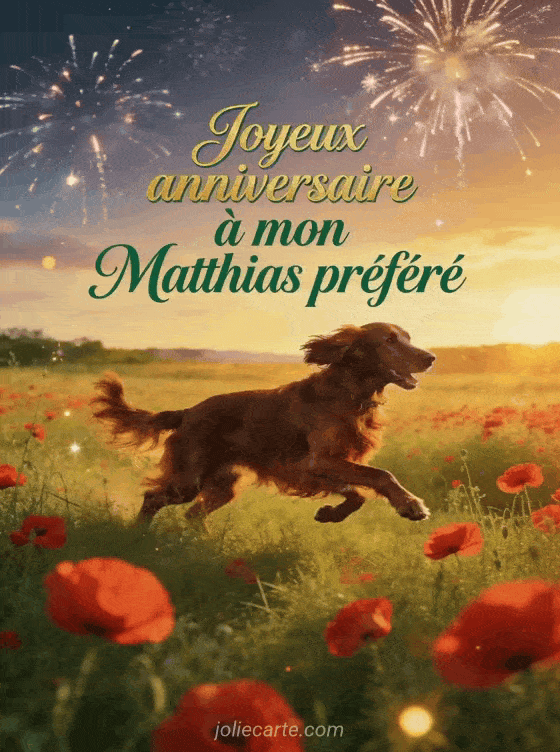 Joyeux anniversaire Matthias - Joyeux anniversaire matthias gros bisous