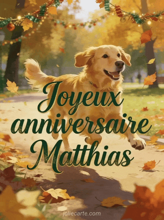 Joyeux anniversaire Matthias - Joyeux anniversaire matthias gif anime