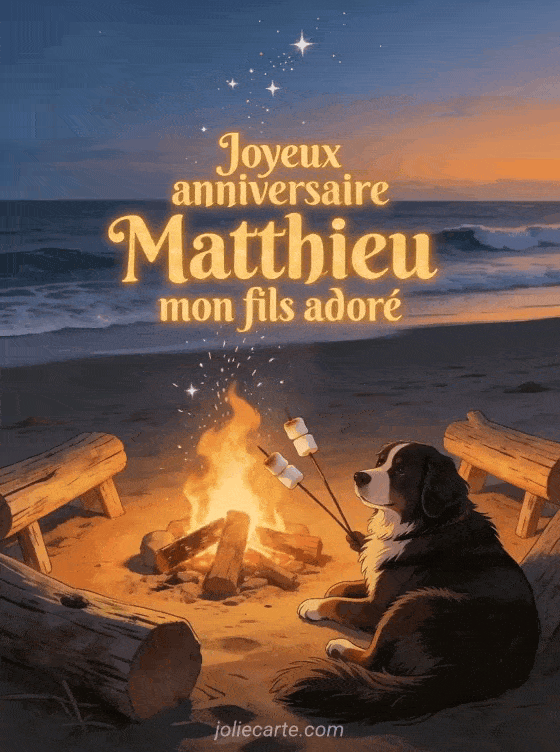 Joyeux anniversaire Matthieu - Joyeux anniversaire matthieu mon fils