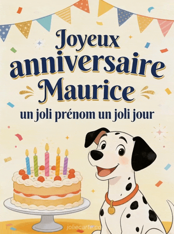 Joyeux anniversaire Maurice - Joyeux anniversaire maurice image