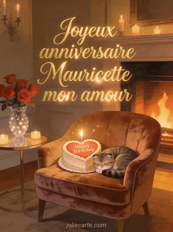 Joyeux anniversaire Mauricette - Joyeux anniversaire mauricette mon amour