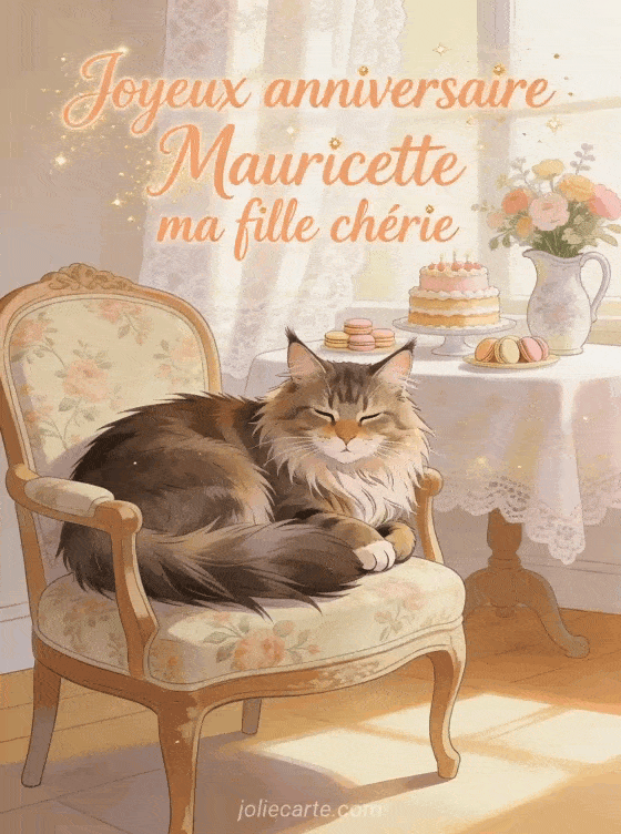 Joyeux anniversaire Mauricette - Joyeux anniversaire mauricette ma fille