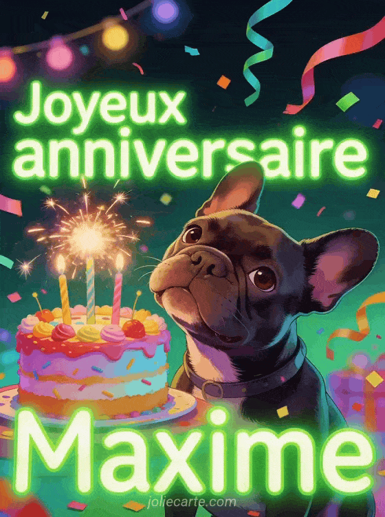 Joyeux anniversaire Maxime - Joyeux anniversaire maxime image