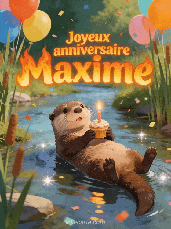 Joyeux anniversaire Maxime - Joyeux anniversaire maxime gif