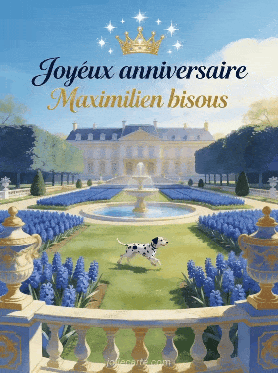 Joyeux anniversaire Maximilien - Joyeux anniversaire maximilien bisous