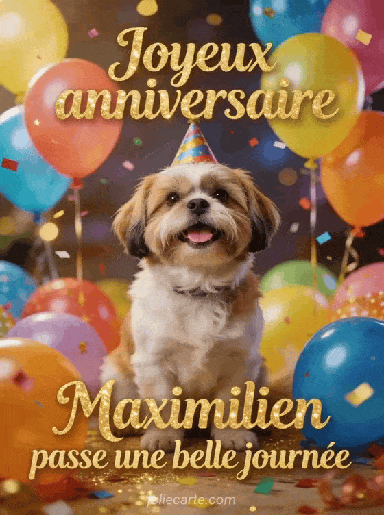 Joyeux anniversaire Maximilien - Joyeux anniversaire maximilien gros bisous