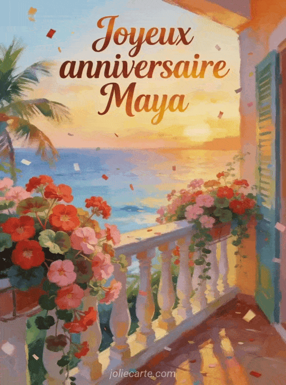 Joyeux anniversaire Maya - Joyeux anniversaire maya gif