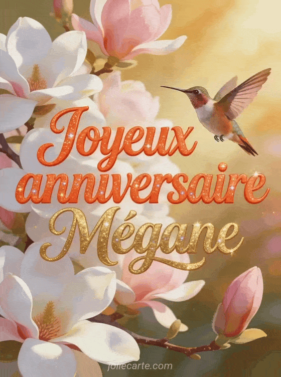 Joyeux anniversaire Mégane - Joyeux anniversaire megane gif