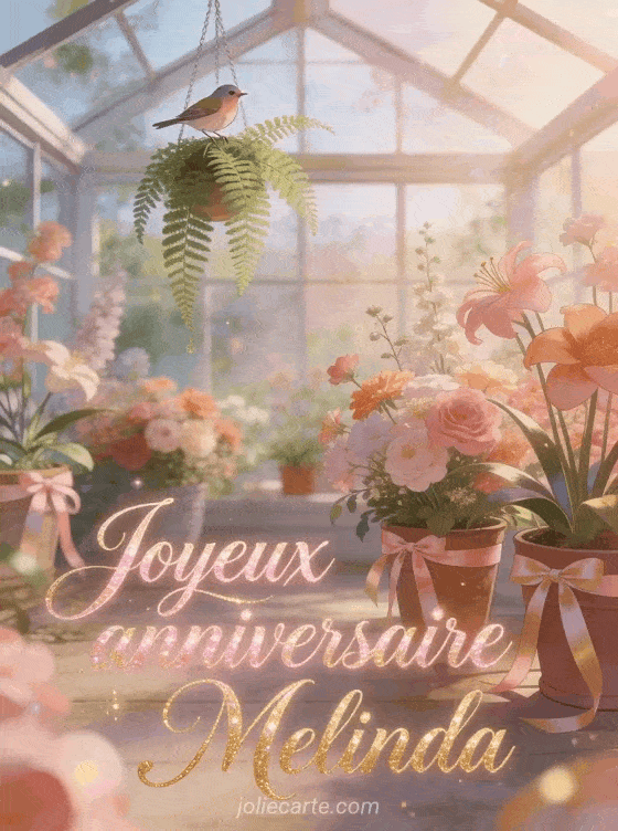 Joyeux anniversaire Melinda - Joyeux anniversaire melinda fleurs