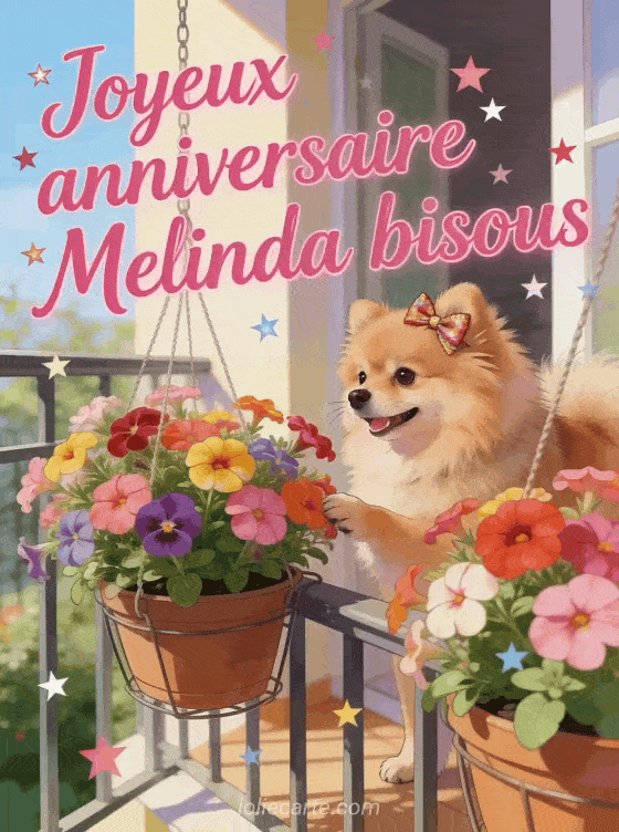 Joyeux anniversaire Melinda - Joyeux anniversaire melinda bisous
