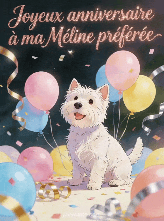 Joyeux anniversaire Méline - Joyeux anniversaire meline gif