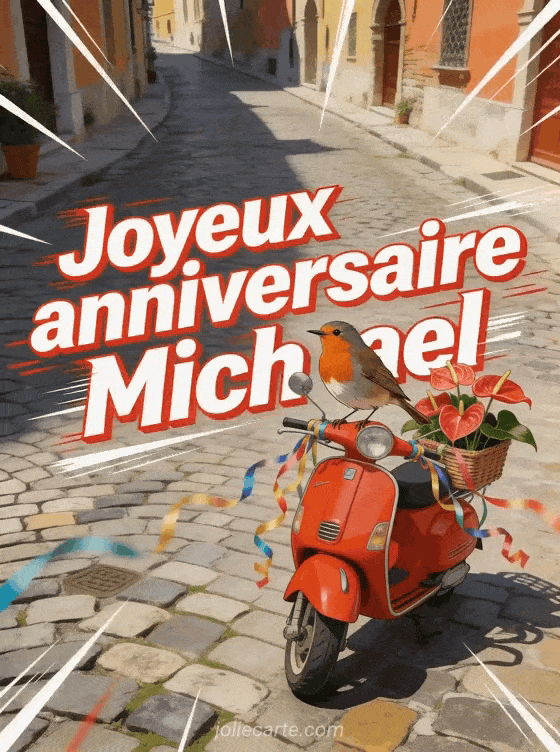 Joyeux anniversaire Michael - Joyeux anniversaire michael garcon