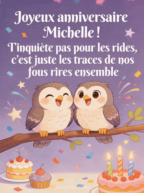 Joyeux anniversaire Michelle - Joyeux anniversaire michelle rigolo