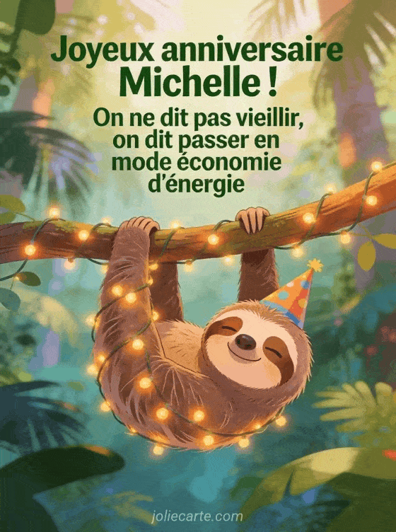Joyeux anniversaire Michelle - Joyeux anniversaire michelle humour