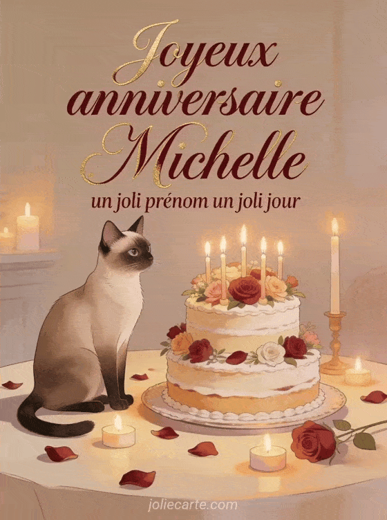 Joyeux anniversaire Michelle - Joyeux anniversaire michelle image