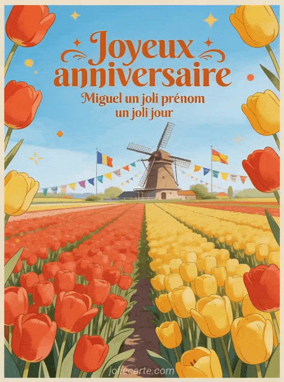 Joyeux anniversaire Miguel - Joyeux anniversaire miguel fleurs