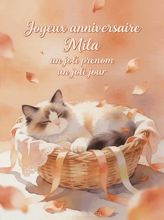Joyeux anniversaire Mila - Joyeux anniversaire mila image