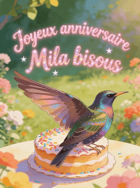 Joyeux anniversaire Mila - Joyeux anniversaire mila bisous