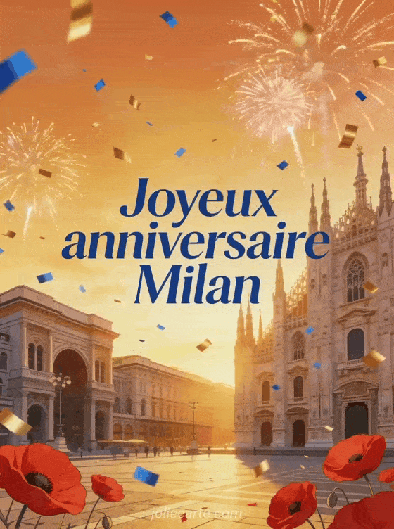 Joyeux anniversaire Milan - Joyeux anniversaire milan image