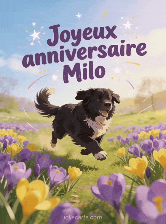 Joyeux anniversaire Milo - Joyeux anniversaire milo fleurs